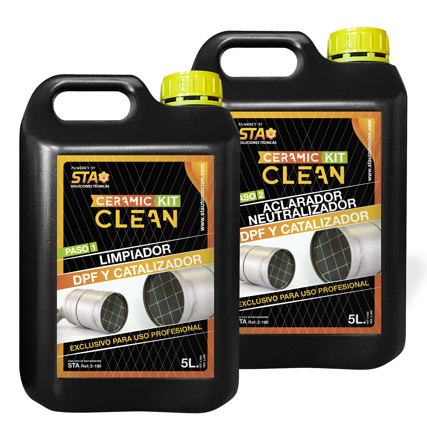 Ceramic Clean STA ▷【Limpieza filtro de partículas 5L】🥇